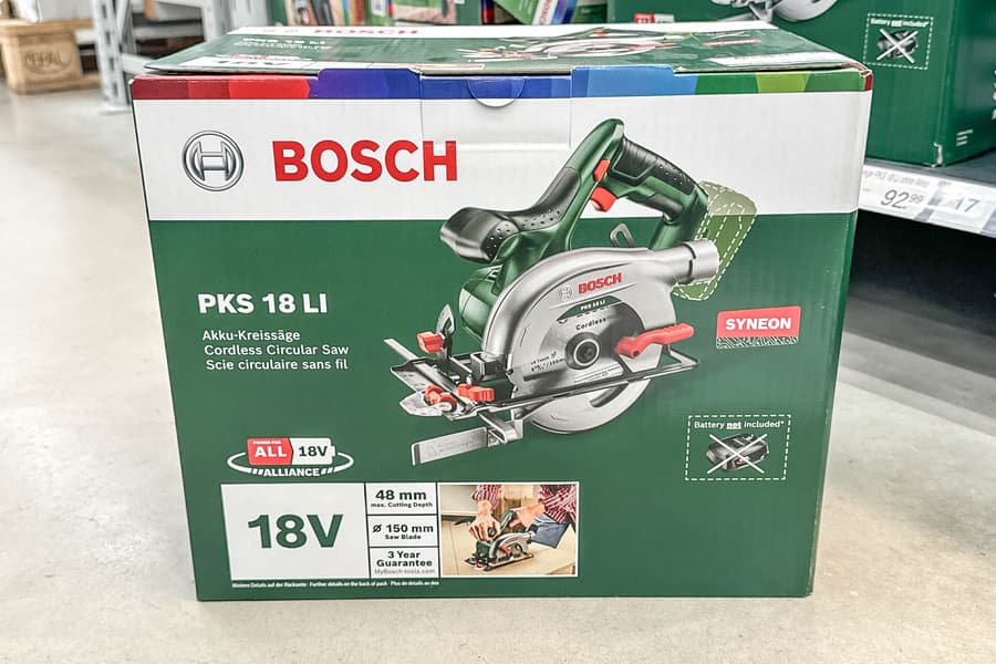 Akku Handkreissäge Bosch PKS 18 Li-Solo
